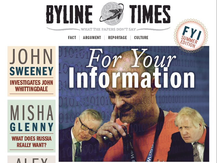 Digital Edition - (21.08.20) – Byline Times