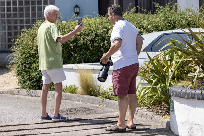 Exposed: How Paparazzi Spied on Phillip Schofield’s Sick Mother