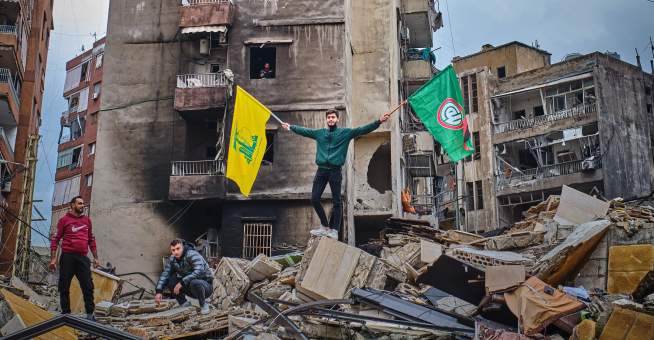 Lebanese People Recover Their Lives From the Rubble Following Ceasefire With Israel