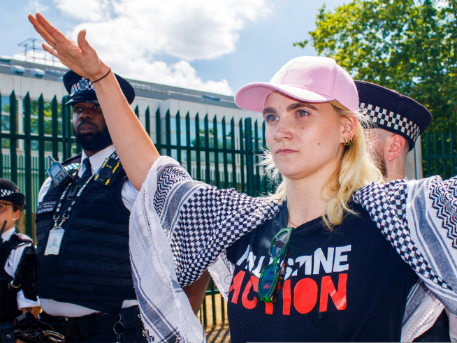 Protesters With Palestine Action Placards Handed £100 Fines Rather Than Face Prosecution