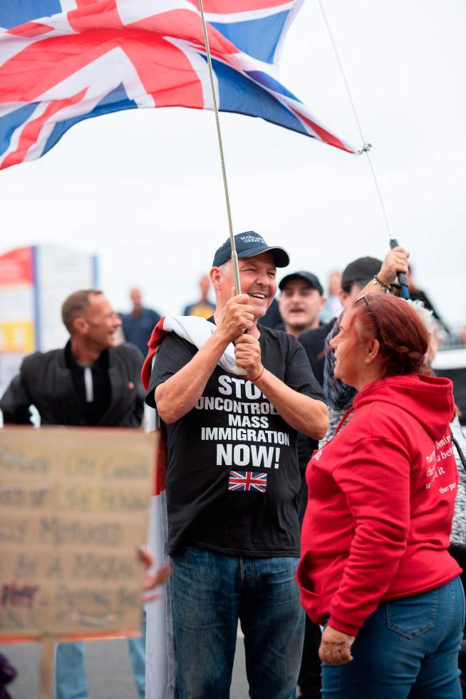 Going After the ‘Invaders’ – A Protest in Portsmouth