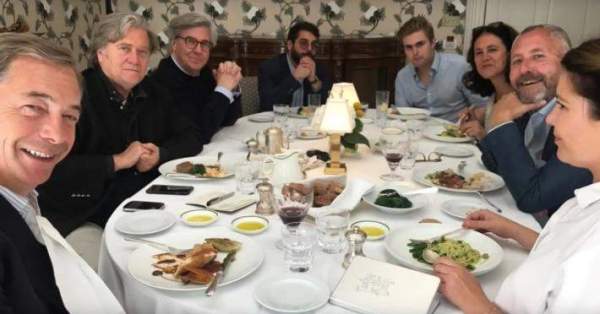Dinner with Mr Brexit: Bannon’s European Revolution – Planned with Farage, Backed by Epstein