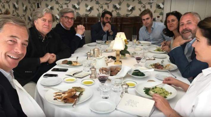 Dinner with Mr Brexit: Bannon's European Revolution - Planned with Farage, Backed by Epstein