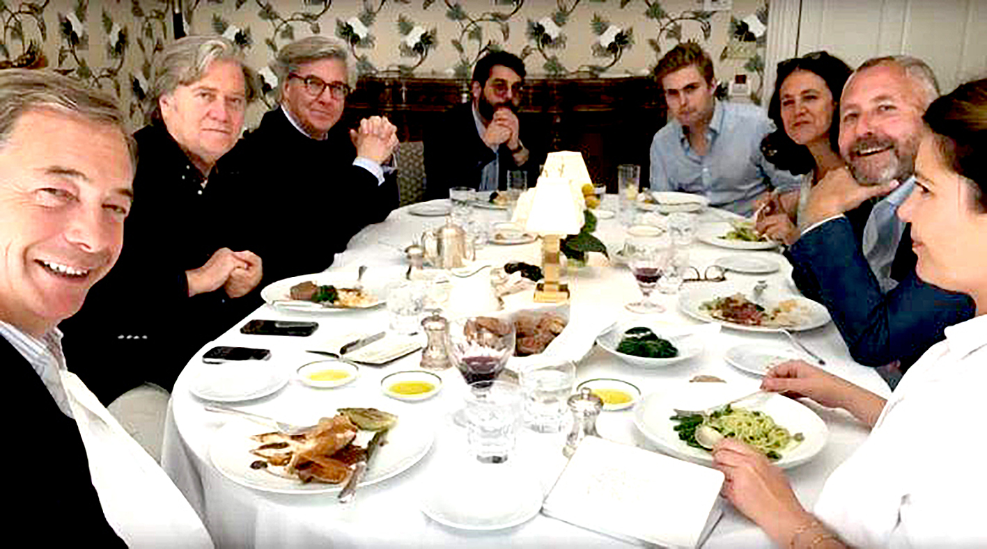 Dinner with Mr Brexit