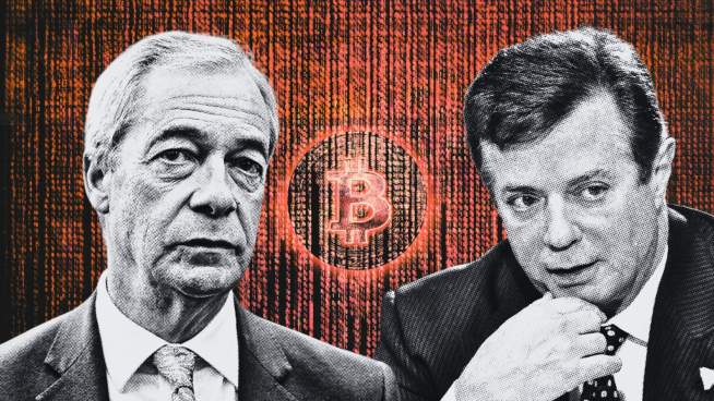 Nigel Farage Paid by Trump Crypto Adviser Who Worked With Russia Operative Paul Manafort