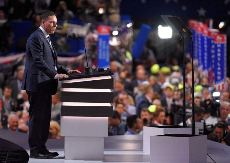 Peter Thiel at the 2016 Republican National Convention