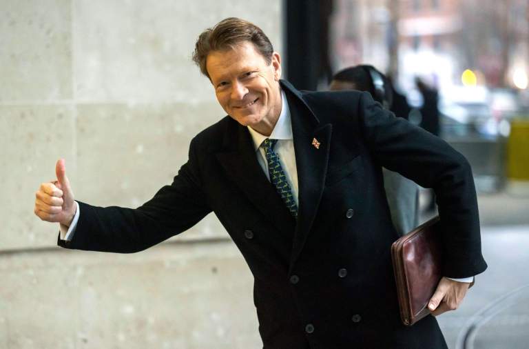 18th Jan 2026 Richard Tice, Deputy Leader of Reform, arrives for Sunday with Laura Kuenssberg
