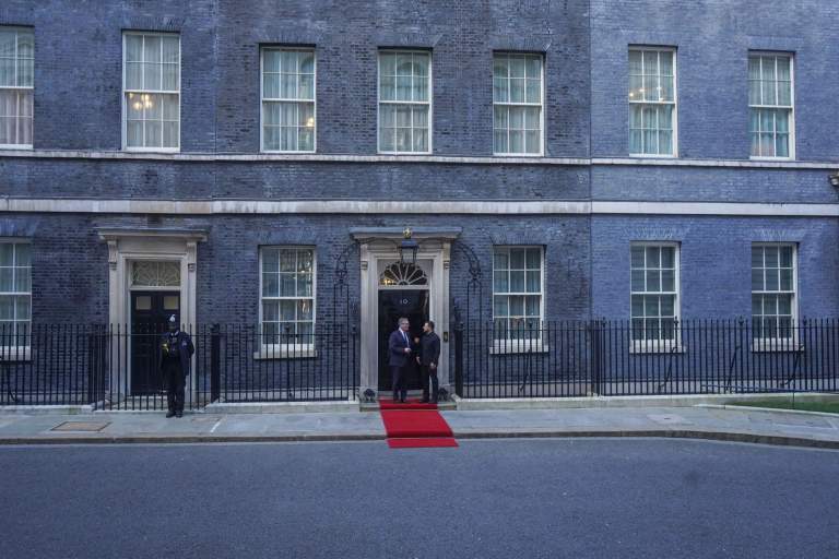 17 March 2026. Ukraine President Zelensky meets Prime Minister Keir Starmer at Downing Street Amer Ghazzal/Alamy Live News