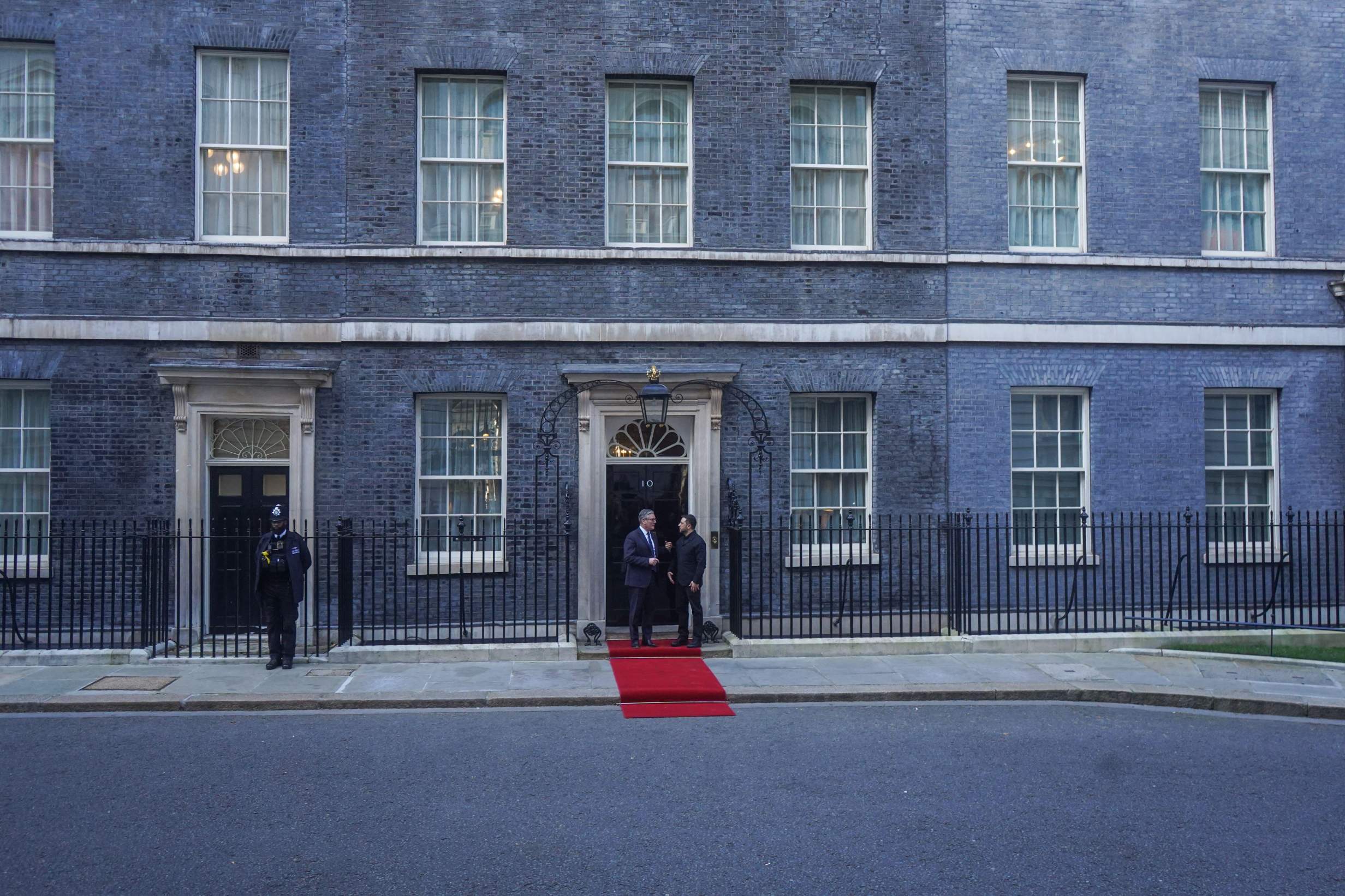 17 March 2026. Ukraine President Zelensky meets Prime Minister Keir Starmer at Downing Street Amer Ghazzal/Alamy Live News