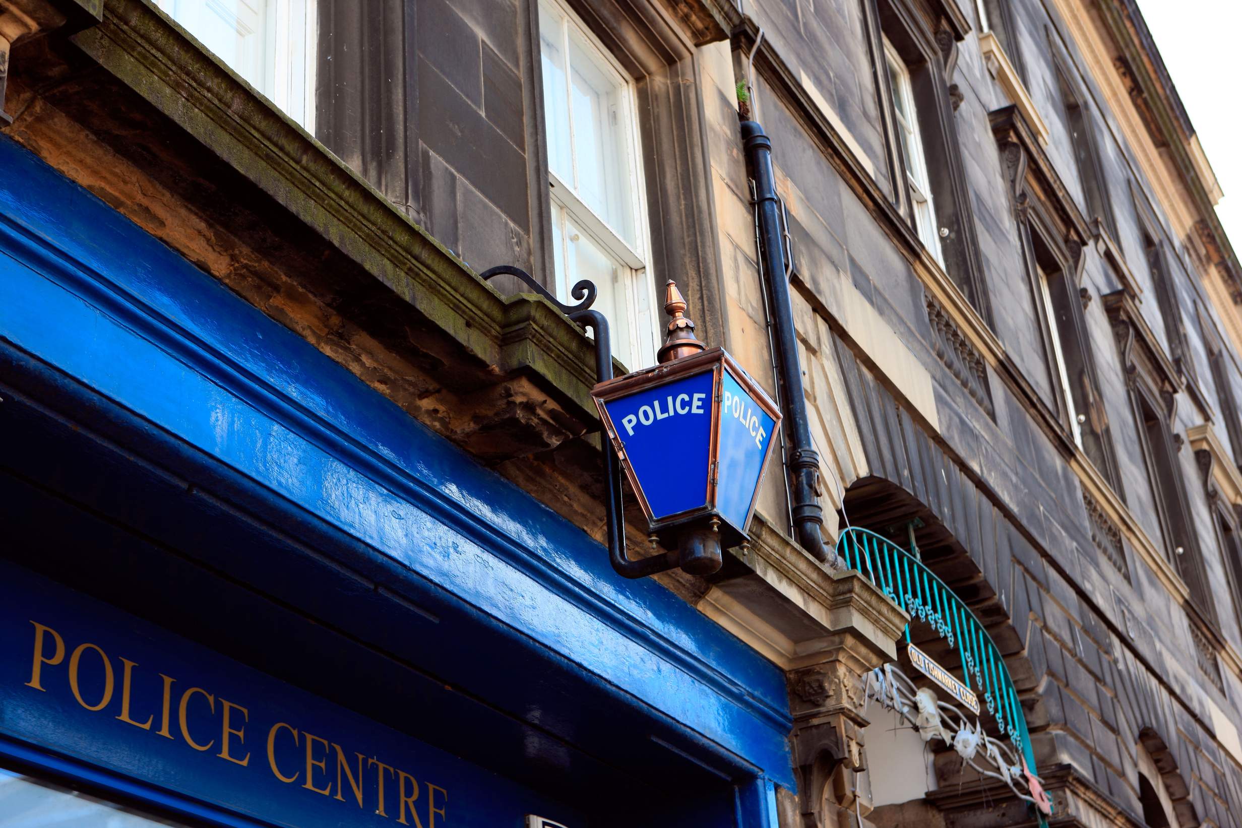 Police Centre on the Royal Mile Edinburgh